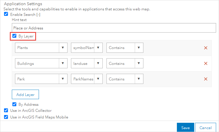 Aktivieren Sie im Abschnitt 