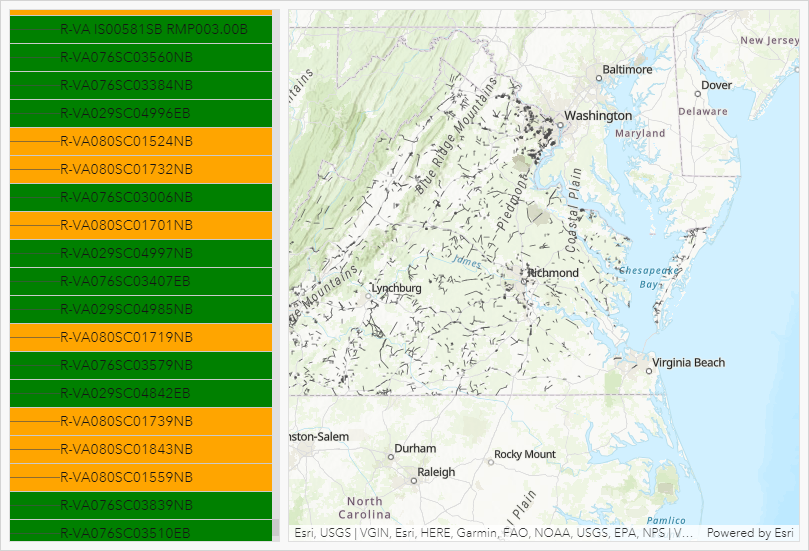 How To Color code the background of the List element using Arcade
