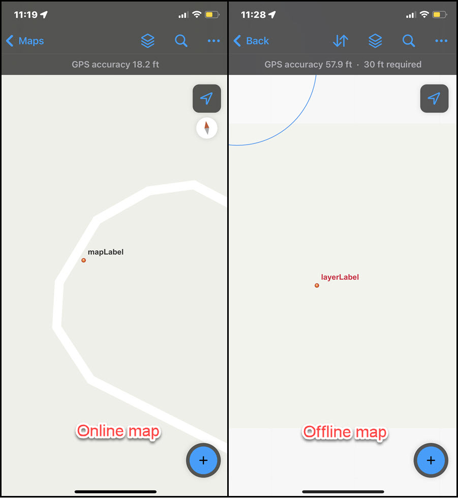 Arcgis Online Offline Maps Problem: Offline Maps In Arcgis Field Maps Display Different Labels Than  The Web Map