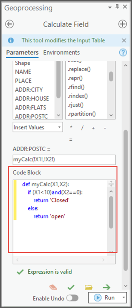 How To: Use IF statements in the Calculator Field tool in ArcGIS Pro