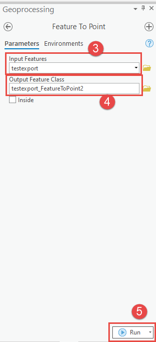 Die Konfiguration des Bereichs 