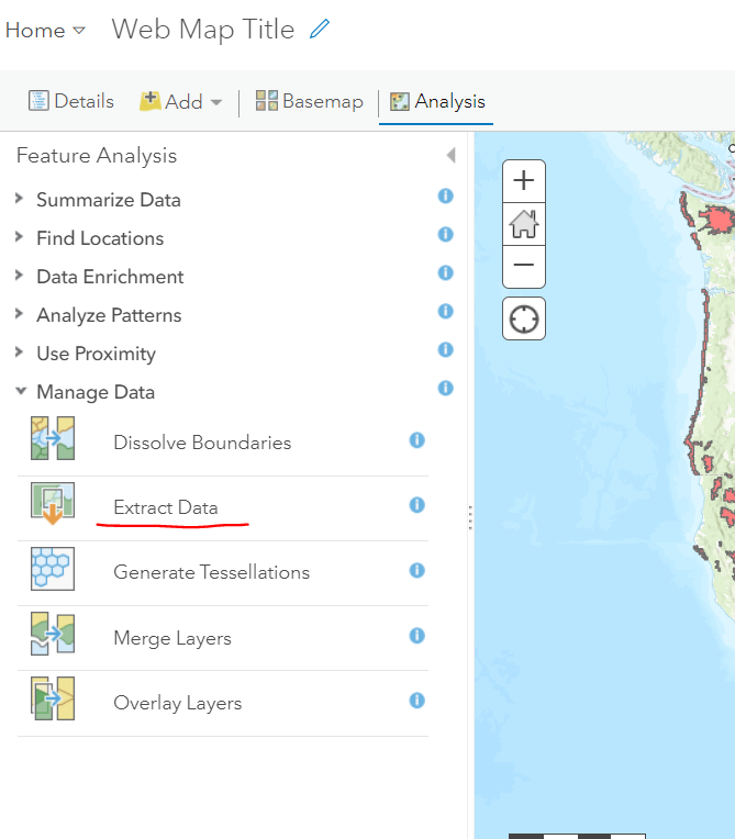 How To: Use the Extract Data tool with Map Viewer Classic to download ...