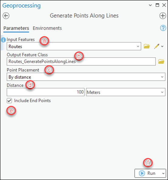 How To: Create points along multiple lines in ArcGIS Pro