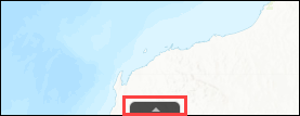 The arrow button to open the attribute table in ArcGIS Web AppBuilder.