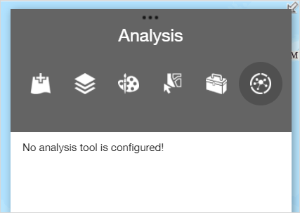 The Analysis widget.