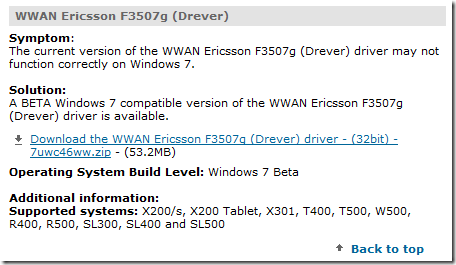 Ericsson Wwan Wireless Module Device 01 Driver Windows 7 Toshiba