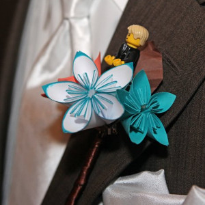 Origami Boutonniere