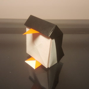 Origami Box Penguin