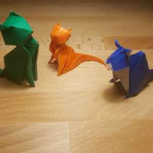 Origami Cats