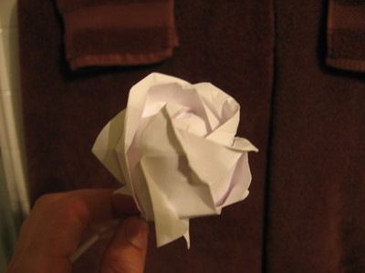 Origami Kawasaki Rose