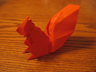 Origami Squirrel