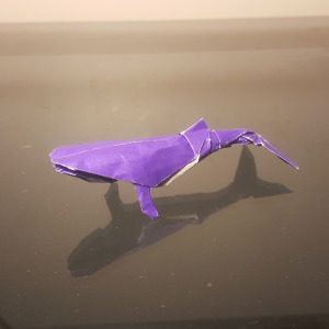 Origami Whale