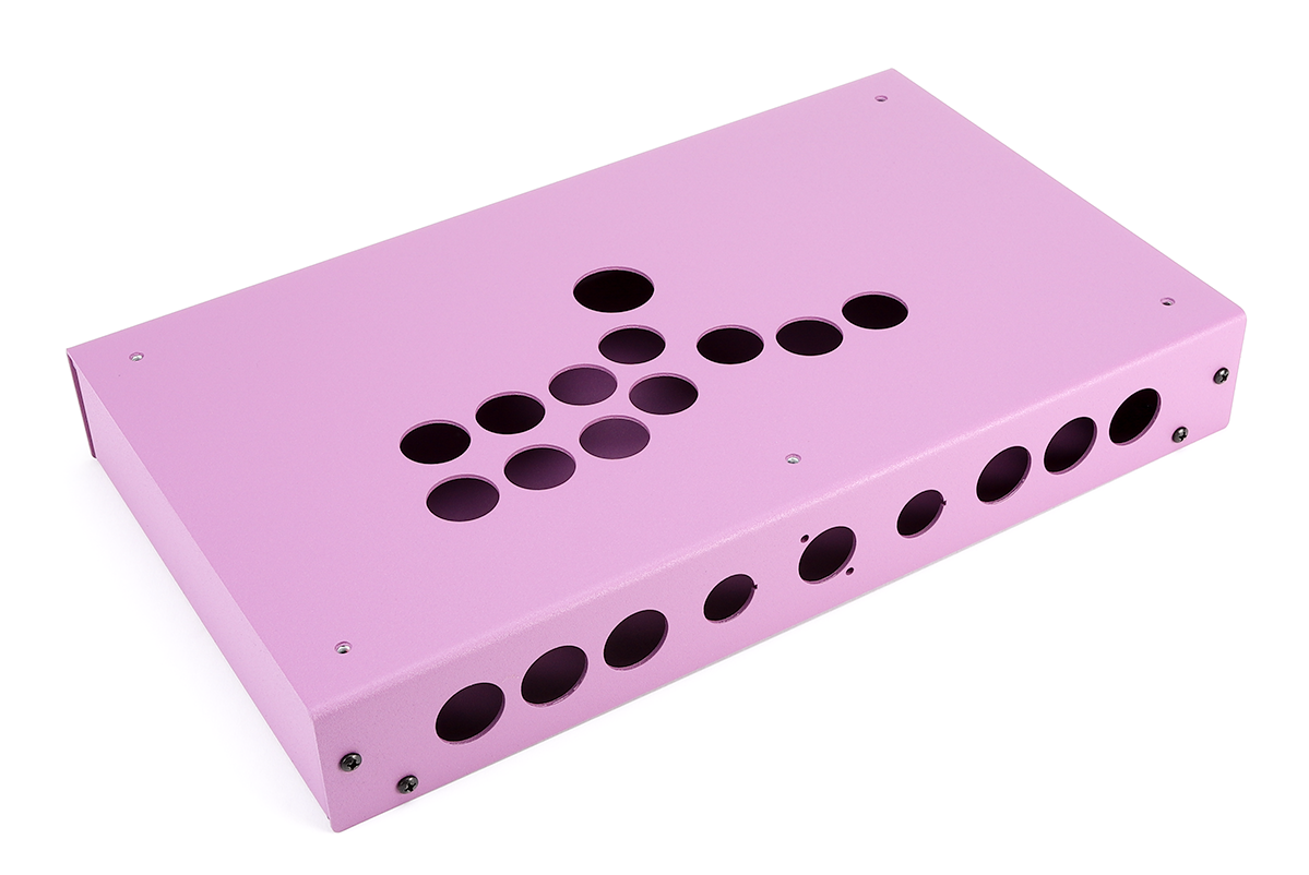 Panzer Fight Stick 3 HitBox - DIY Kit [PURPLE SANDTEX]