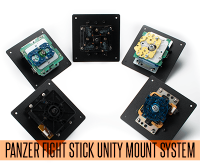 Panzer Fight Stick 3 Unity Mount