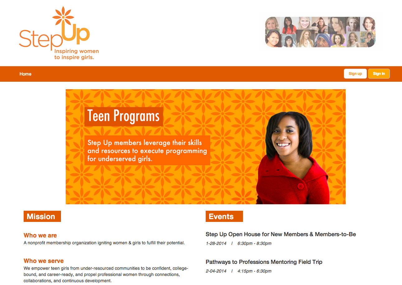 Step Up Website