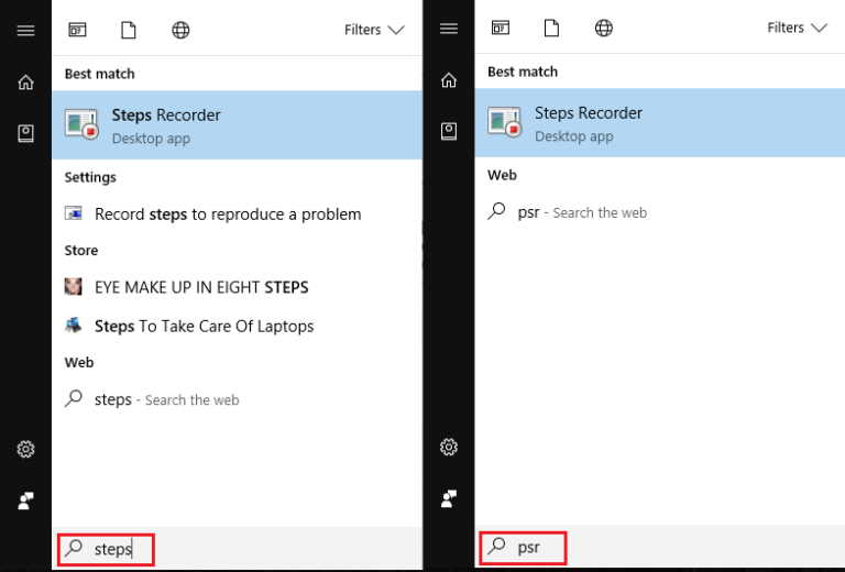 Create a Bug Report or Issue Report with Problem Steps Recorder - Jeff ...