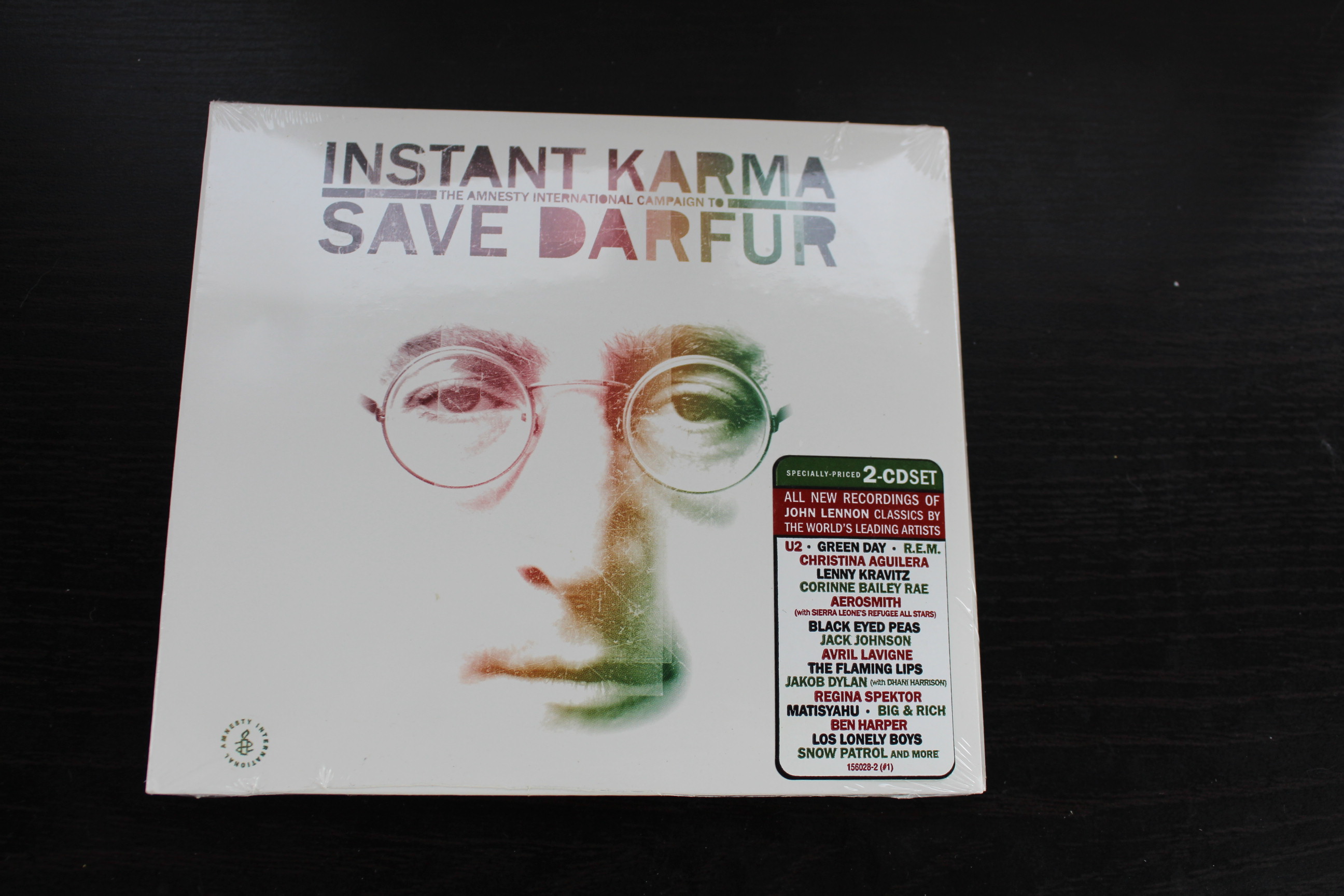 Instant Karma The Amnesty International Campaign To Save Darfur (2xCD) NEW 93624997153 eBay