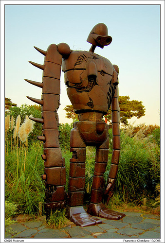 Giant Laputa Robot at Ghibli Museum