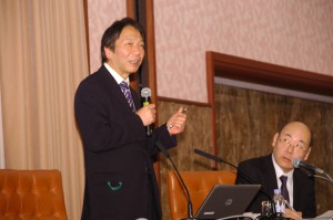 日本経済研究センター理事長 岩田一政 写真 2