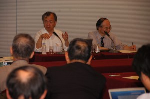 復興構想会議委員 河田惠昭 写真 1