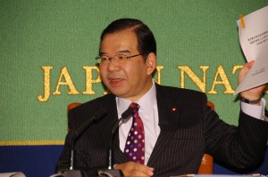 日本共産党委員長 志位和夫 写真 1