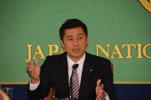 細野豪志・環境・原発事故担当相 写真 2