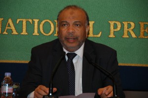 自由公正党党首 サアド・アル・カタトニ 写真 1