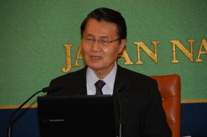 事故調フォローアップ有識者会議座長 北澤宏一 写真 1