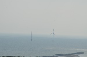  見学会　「洋上風力発電施設」 写真 1
