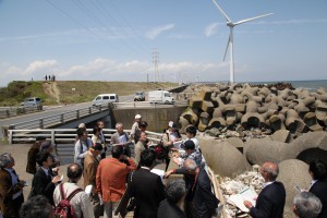  見学会　「洋上風力発電施設」 写真 4