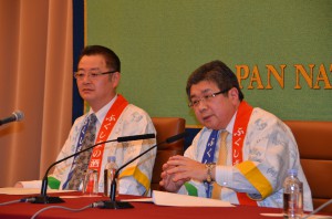 福島県酒造組合会長 新城猪之吉 写真 1