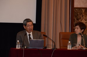 茨城大学副学長、地球変動適応科学研究機関長 三村信男 写真 1