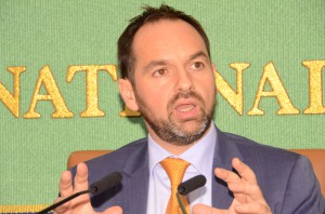 2012年ロンドン五輪・パラリンピック サイバーセキュリティ担当主任 オリバー・ホーア氏 写真 1