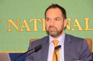 2012年ロンドン五輪・パラリンピック サイバーセキュリティ担当主任 オリバー・ホーア氏 写真 3