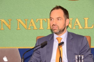 2012年ロンドン五輪・パラリンピック サイバーセキュリティ担当主任 オリバー・ホーア氏 写真 2