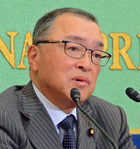宮沢洋一 自民党税調会長　会見 写真 1