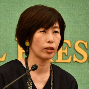 ゴールドマン環境賞受賞　平田仁子・気候ネットワーク理事　会見 写真 1