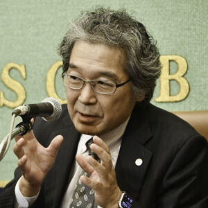 大鳥精司・国立大学病院長会議会長ら 会見 写真 3