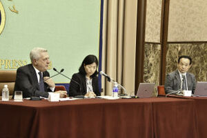 フィリッポ・グランディ国連難民高等弁務官 会見 写真 3