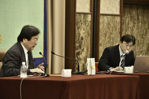 著者と語る『タブーを破った外交官』　田中均・日本総合研究所国際戦略研究所特別顧問 写真 3