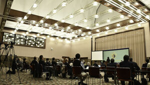 デイジー・ヴィーラシンハム AP通信社社長兼CEO　会見 写真 3