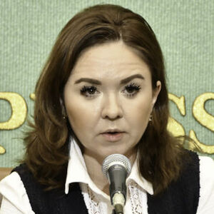 ウクライナ最高会議議員、市民団体代表ら　会見 写真 1