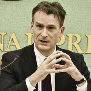 ジャスティン・ヘイハースト駐日オーストラリア大使　会見 写真 1