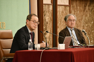 更田豊志・原子力損害賠償・廃炉等支援機構（NDF）廃炉総括監　会見 写真 3