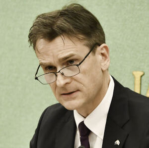 ジャスティン・ヘイハースト駐日オーストラリア大使　会見 写真 2