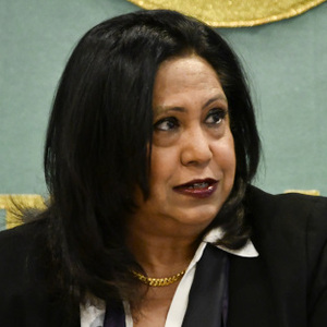 プラミラ・パッテン紛争下の性的暴力担当国連事務総長特別代表　会見 写真 2