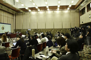 セイコウ・イシカワ駐日ベネズエラ大使　会見 写真 4