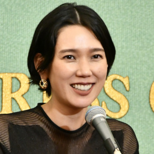 カンヌ国際映画祭女優賞受賞「急に具合が悪くなる」ヴィルジニー・エフィラさん、岡本多緒さん、濱口竜介監督 会見 写真 6