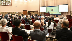 総会記念講演会　山中伸弥・京都大学iPS細胞研究財団理事長 写真 3