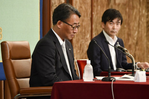 喜㔟陽一・JR東日本代表取締役社長　会見 写真 3